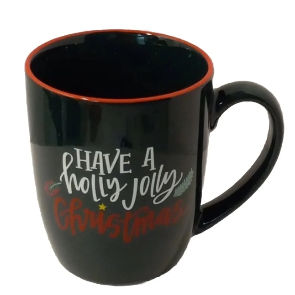 Have A Holly Jolly‎ Christmas Ceramic Mug